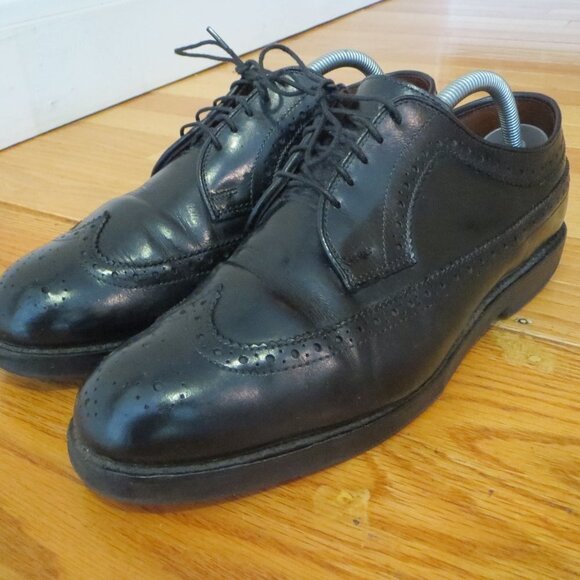 Vintage Allen Edmonds Oxford Dress Shoes Size 9 - Picture 2 of 15